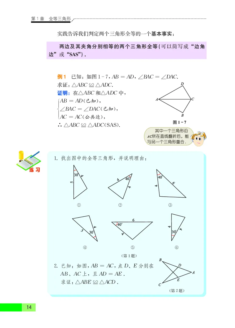 苏教版8年级数学上册高清教材_4-教培资料-26年最新资料-同步更新_初中高中教资_03科三专项（进去保存报考的学科即可）_02科三专项（笔记真题思维导图教学设计版本二）