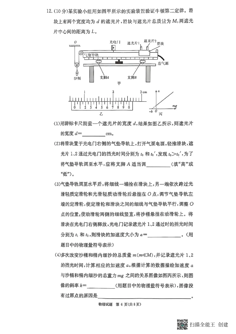 物理试卷（高二下期末联考）_2025年7月_250705湖南新高考教学教研联盟暨长郡二十校联盟2025年高二年级下学期期末联考（全科）
