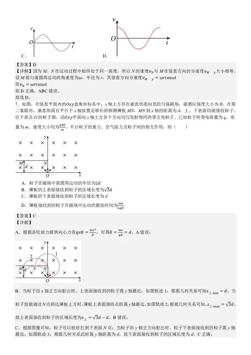 安徽物理-答案_1.高考2025全国各省真题+答案_00.2025各省市高考真题及答案（按省份分类）_10、安徽卷（9科全）_4.物理