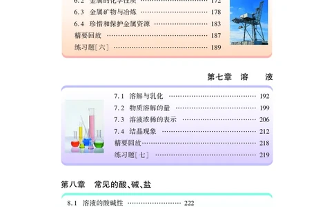 粤教版9年级化学下册高清教材_4-教培资料-26年最新资料-同步更新_初中高中教资_03科三专项（进去保存报考的学科即可）_02科三专项（笔记真题思维导图教学设计版本二）