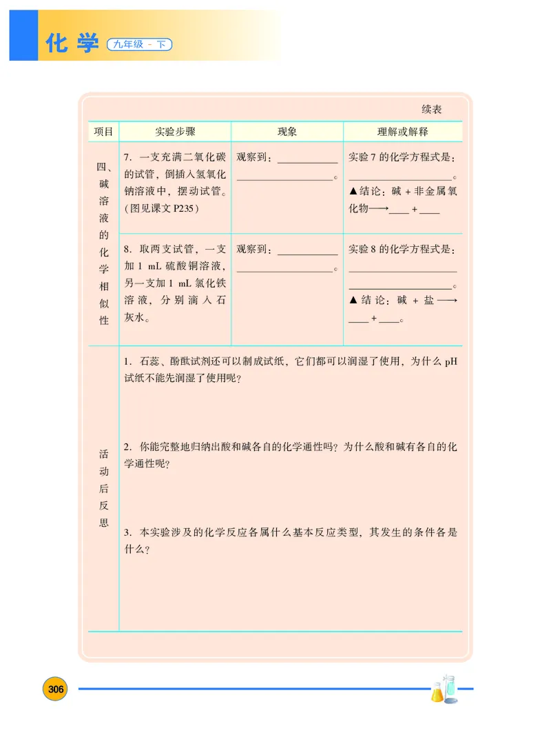 粤教版9年级化学下册高清教材_4-教培资料-26年最新资料-同步更新_初中高中教资_03科三专项（进去保存报考的学科即可）_02科三专项（笔记真题思维导图教学设计版本二）