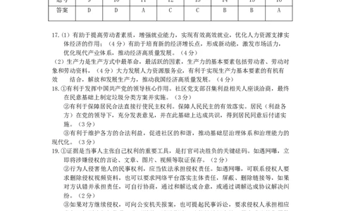 湖北省部分重点中学2024届高三第二次联考政治答案_2024届湖北省部分重点中学高三上学期第二次联考_湖北省部分重点中学2024届高三上学期第二次联考政治