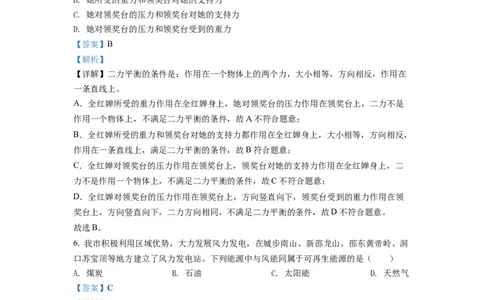 精品解析：2022年湖南省邵阳市中考物理试题（解析版）_中考真题_4.物理中考真题2015-2024年_2022中考物理真题128份14
