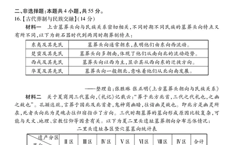 高二历史_2025年7月_250715湖北省荆州市2024-2025学年高二年级质量检测（全科）_历史