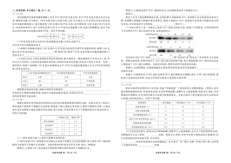 高三12月生物正文_2025年12月_251224广东省衡水金卷2025-2026学年高三上学期12月联考（全科）_广东省衡水金卷2025-2026学年高三上学期12月月考生物试题（含答案）