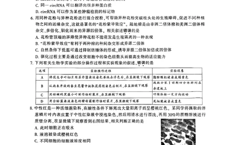江苏省南通市2024届高三第一次调研测试生物试题_2024届江苏省南通市高三第一次调研测试（南通一模）_江苏省南通市2024届高三第一次调研测试（南通一模）生物