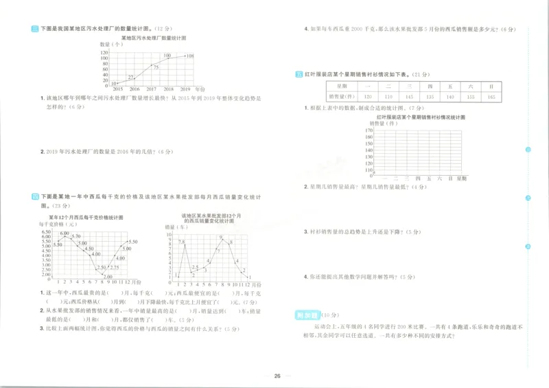 试卷_25秋小学语数英习题试卷_数学_青岛版（五四+六三）_数学《阳光同学全优好卷》青岛6325秋(1)_阳光同学全优好卷数学QD5上