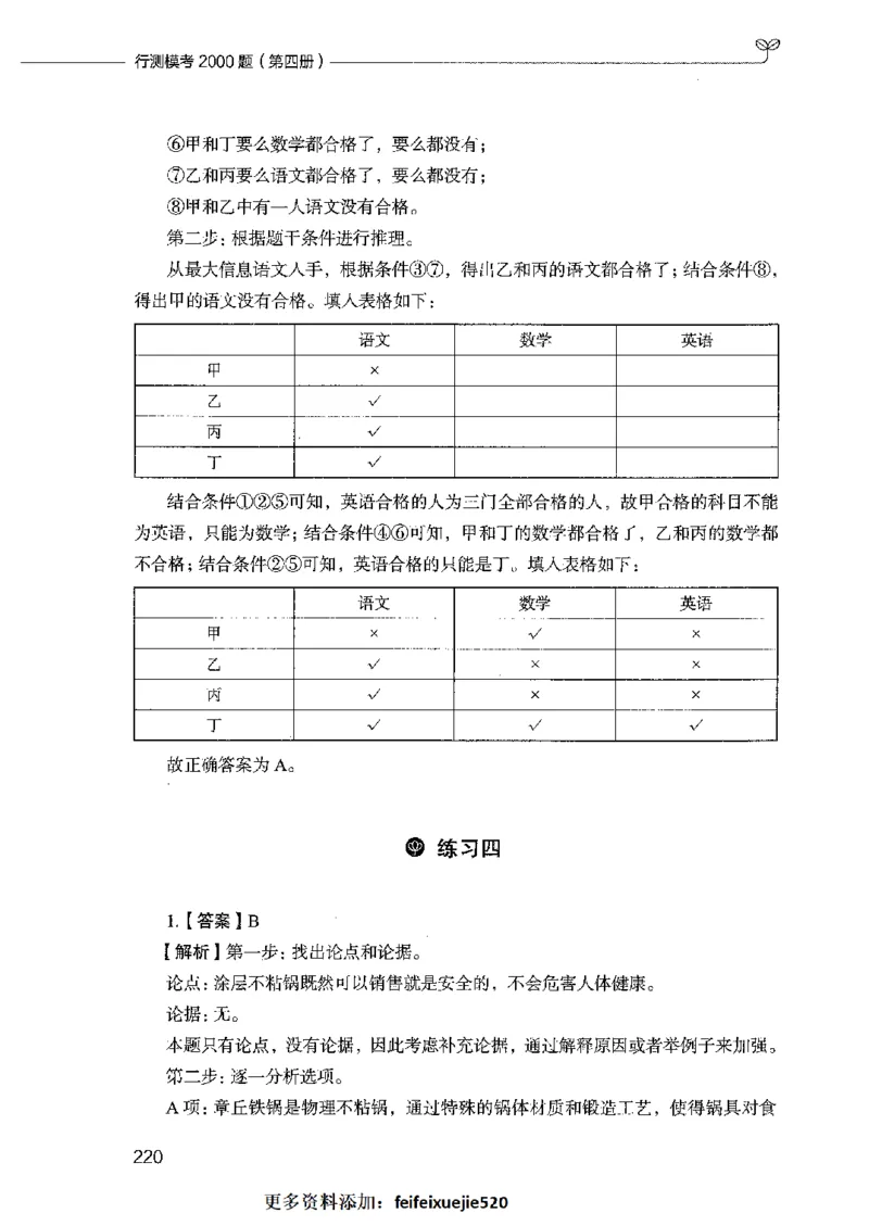行测模考2000题（第四册）_26吉林考备考资料包_11省考刷题包_24行测模考2000题