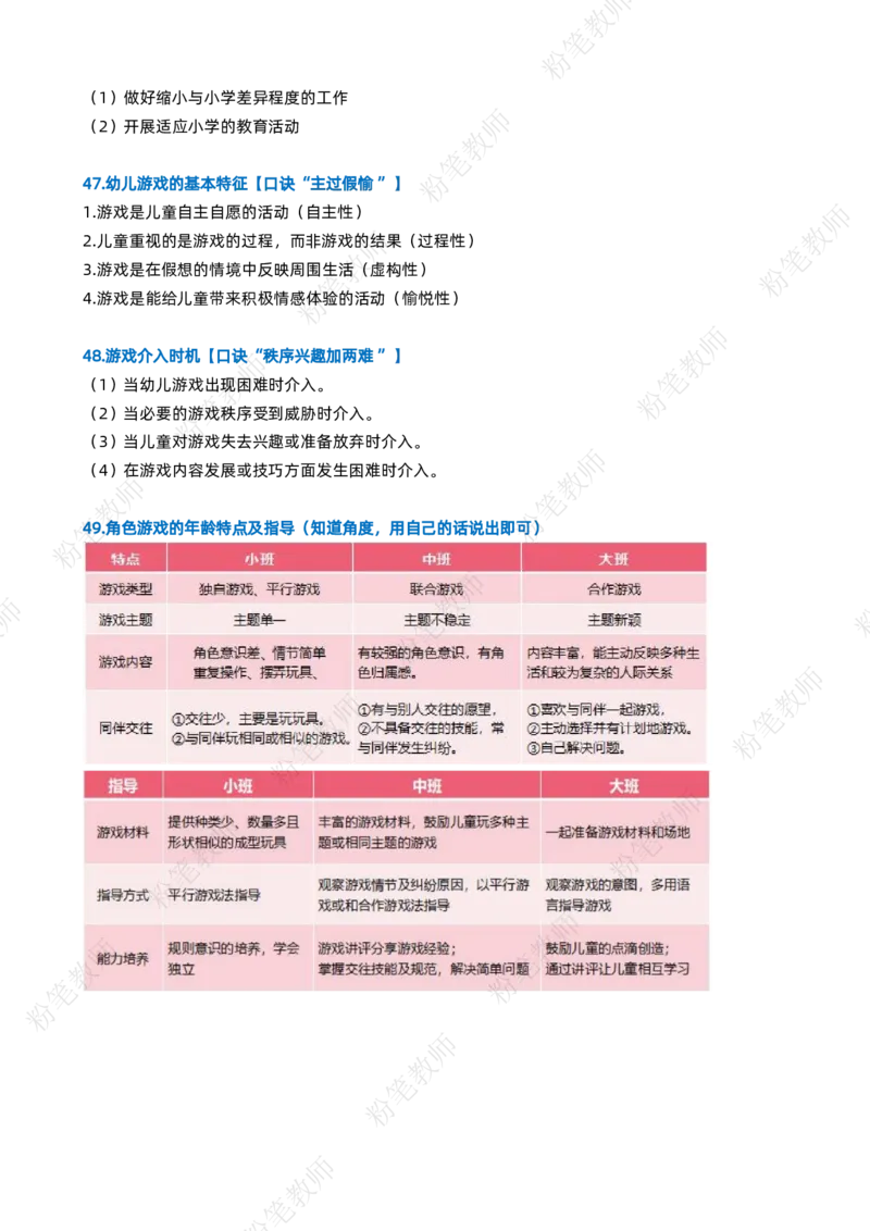 粉笔教师幼儿教资科目二主观题要点_4-教培资料-26年最新资料-同步更新_初中高中教资_2025上中学教资笔试_062025上教资笔试考前冲刺汇总_06、FB教师教资简答题