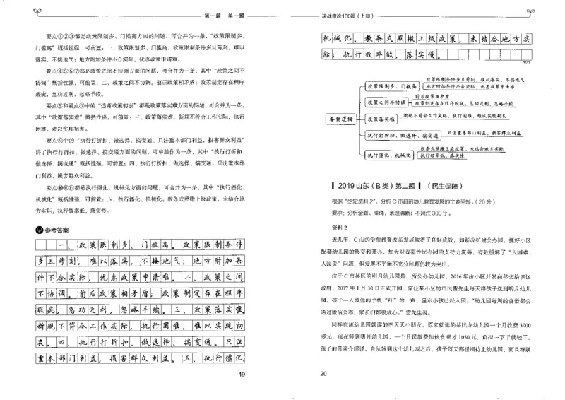 申论100题上册_26吉林考备考资料包_11省考刷题包_05决战申论100题_决战申论100题2022年9月版次