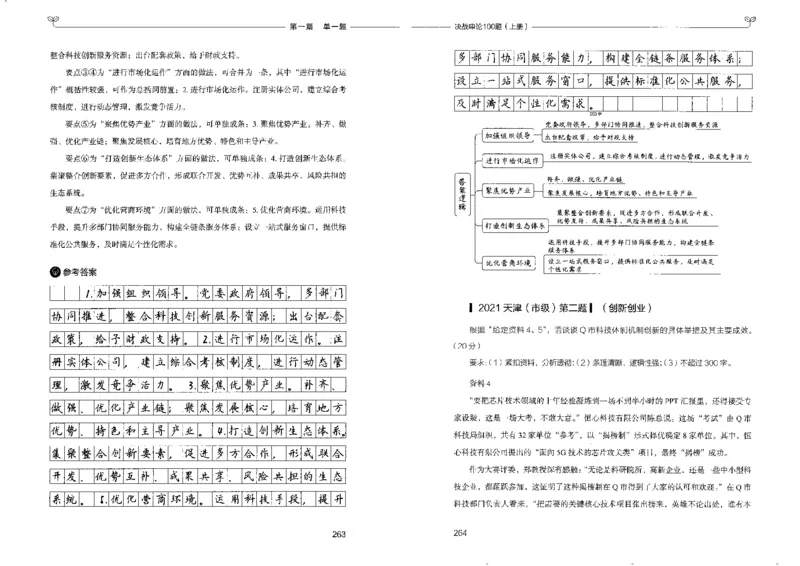 申论100题上册_26吉林考备考资料包_11省考刷题包_05决战申论100题_决战申论100题2022年9月版次