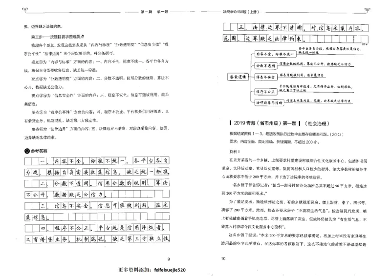 申论100题上册_26吉林考备考资料包_11省考刷题包_05决战申论100题_决战申论100题2022年9月版次