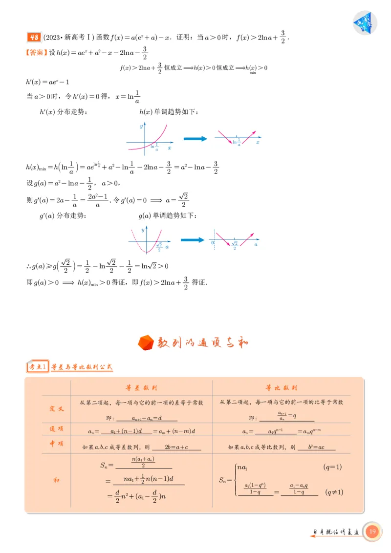 高考数学考前必背公式与练习教师版_2025年6月