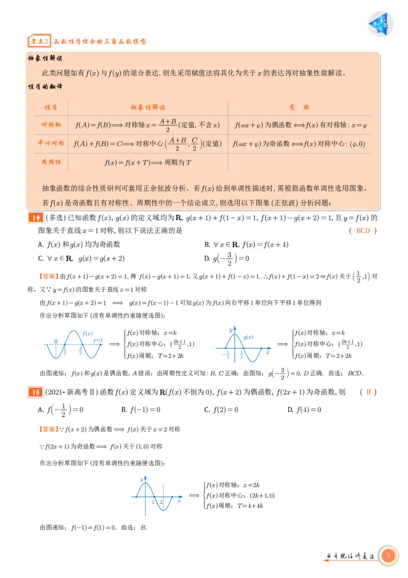 高考数学考前必背公式与练习教师版_2025年6月