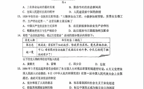 2025云南中考历史真题及答案_2025全国各地《中考真题试卷及答案》_2025云南中考真题及答案