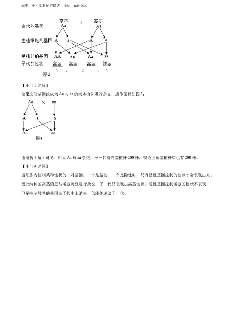 精品解析：2022年湖北省随州市中考生物真题（解析版）_中考真题_8.生物中考真题2015-2024年_2022年全国中考生物114份14