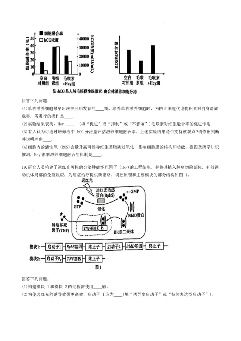 福建省厦门市2024-2025学年高二下学期期末质量检测生物试卷_2025年7月_250711福建省厦门市2024-2025学年高二下学期期末质量检测（全科）
