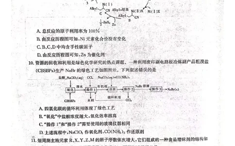 河北省邢台市高二上学期2023-2024学年1.12高考模拟化学试卷_2024届金太阳高三1月大联考(辽宁、河北、云南)_河北辽宁高2024届高三1月金太阳大联考化学
