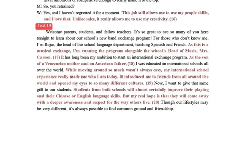 英语答案_2024届湖北省部分重点中学高三上学期第二次联考_湖北省部分重点中学2024届高三上学期第二次联考英语