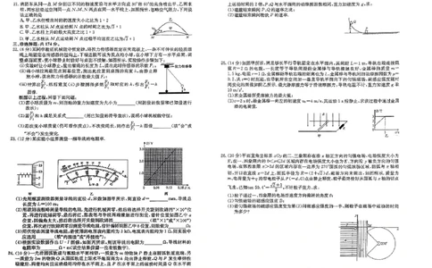 理综_2024届河南省TOP二十名校高三上学期仿真模拟（一）_2024届河南省TOP二十名校高三上学期仿真模拟（一）理综试题