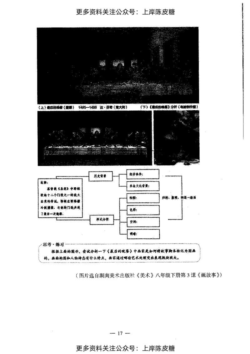 美术学科知识与教学能力（初级中学）标准预测试卷_4-教培资料-26年最新资料-同步更新_初中高中教资_03科三专项（进去保存报考的学科即可）_08初高中科三标准模拟卷_初中