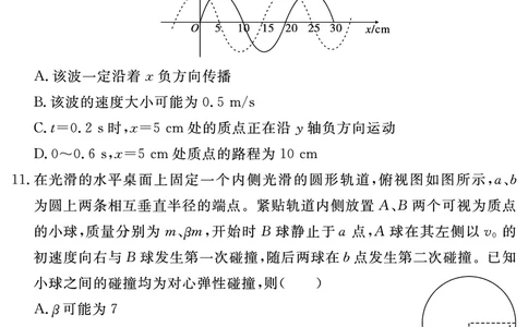 安徽省合肥一六八中学2023-2024学年高三上学期名校名师测评卷（四）物理试题_2024届安徽省合肥一六八中学高三上学期名校名师测评卷（四）