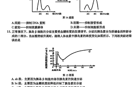 生物试题_2025年12月_251212浙江精诚联盟2025学年第一学期高三12月适应性联考（全科）_浙江精诚联盟2025学年第一学期高三12月适应性联考生物