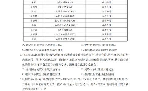辽宁省葫芦岛市葫芦岛市、县2026届高三上学期协作校第二次考试（26-147C）历史_2025年12月_251214辽宁省葫芦岛市（县）2026届高三上学期协作校第二次考试（金太阳26-147C）（全科）