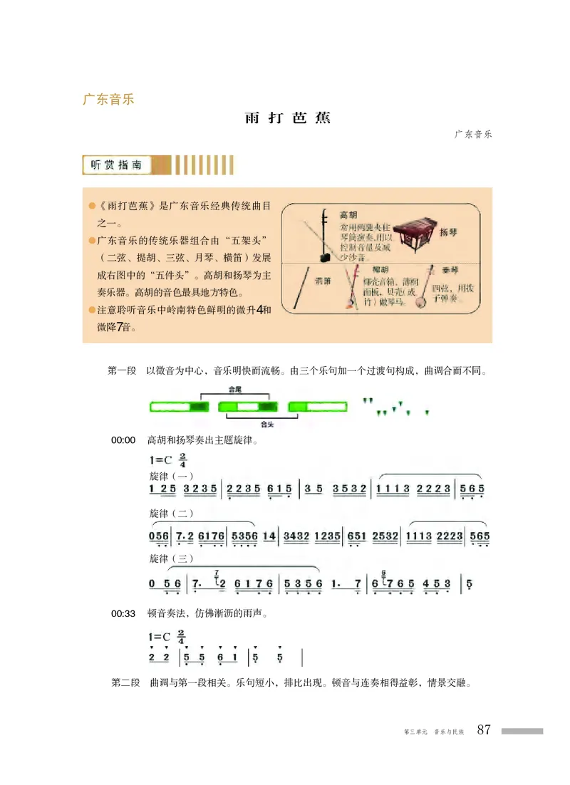 粤教版音乐必修1高清教材_4-教培资料-26年最新资料-同步更新_初中高中教资_03科三专项（进去保存报考的学科即可）_02科三专项（笔记真题思维导图教学设计版本二）