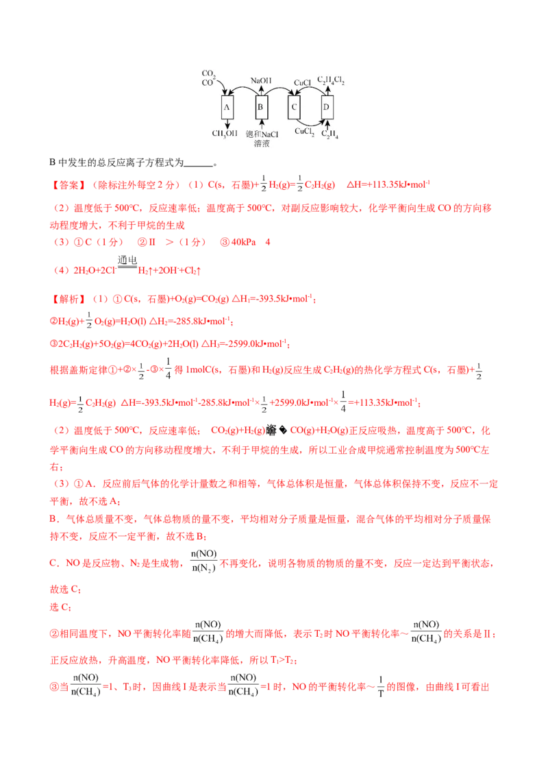 化学02（15+4模式）-2024年1月&ldquo;七省联考&rdquo;考前化学猜想卷（全解全析）_学易金卷丨2024年1月&ldquo;七省联考&rdquo;考前猜想卷_化学02（15+4模式）（含考试版+全解全析+参考答案+答题卡）