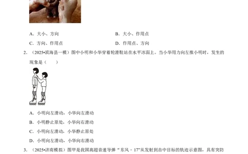 2026年中考物理常考考点专题之力_162026年中考七科常考考点专题资料_004中考物理常考考点专题