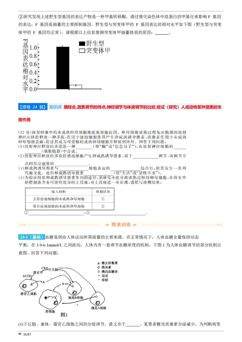 点石联考高三生物巩固卷A卷2025.12-_2025年12月_251221辽宁省点石联考2026届高三上学期12月联考考后巩固卷（全科）_高三生物A卷