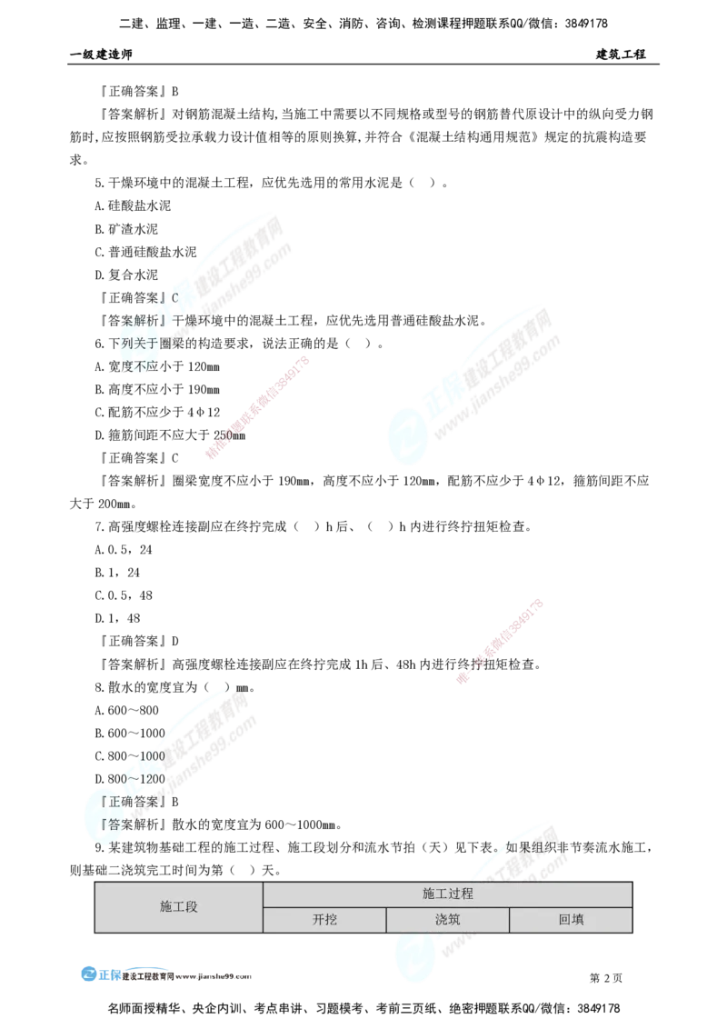 2025年一级建造师《建筑实务》万人模考直播_2026年一级建造师_2026年一建建筑_2025年一建建筑SVIP_03-习题精析✿实战特训✿模考通关_40-建筑《万人模考班》张小强JG