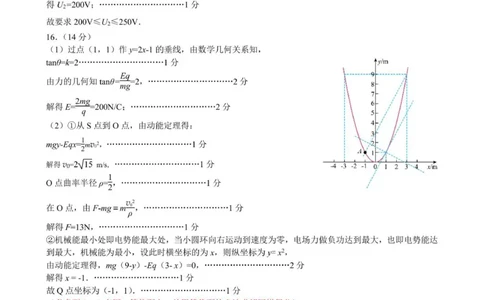 20250925高三9月月考试卷统批答案_2025年10月_251003江苏省镇江市丹阳市2025-2026学年高三上学期9月质量检测（全科）_江苏省镇江市丹阳市2025-2026学年高三上学期9月质量检测物理试卷