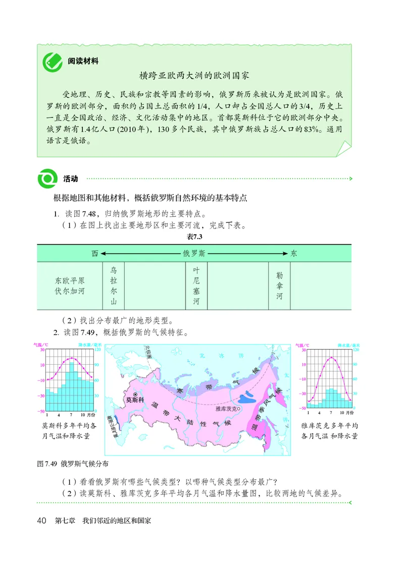 鲁教版6年级地理下册高清教材_4-教培资料-26年最新资料-同步更新_初中高中教资_03科三专项（进去保存报考的学科即可）_02科三专项（笔记真题思维导图教学设计版本二）
