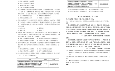 辽宁省葫芦岛市2023-2024学年高三上学期期末学业质量监测历史试题_2024届辽宁省葫芦岛市高三上学期期末学业质量监测_辽宁省葫芦岛市2024届高三上学期期末学业质量监测历史