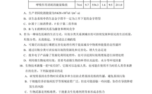 2025届宁夏银川市第一中学高三下学期第一次模拟生物试卷_2025年3月_2503102025届宁夏银川市第一中学高三下学期第一次模拟（全科）