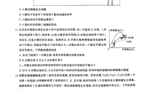 2025届湖南省长沙市湖南师范大学附属中学高三下学期三模生物学试卷+答案_2025年5月_250529湖南省长沙市湖南师范大学附属中学2024-2025学年高三下学期三模（全科）
