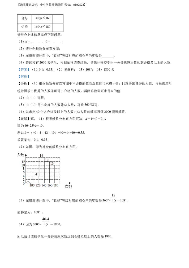 精品解析：山东省济南市2020年中考数学试卷（解析版）_中考真题_2.数学中考真题2015-2024年_地区卷_山东省_山东济南17-22