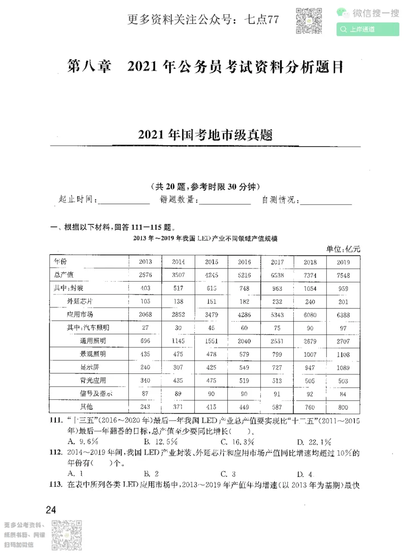资料分析1200题题本2022增补册_2026考公资料_花生十三合集_旗舰班-国考（2026版）花生十三旗舰班（花生行测+飞扬申论）⭐⭐⭐_电子资料（讲义+题本）_刷题题本