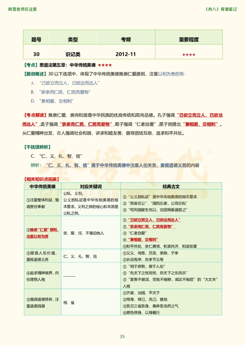 韩雪老师《肖八》背诵笔记（卷二）_2026考公资料_（49）政治理论合集_政治理论合集_2025考研政治_03.肖秀荣_01.韩雪_03.冲刺押题_05.肖八肖四冲刺带背营_背诵笔记