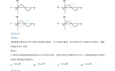 2025年1月八省联考高考综合改革适应性测试&mdash;&mdash;高三物理试卷Word版含解析（内蒙古）_2025年1月_❤2025年高考综合改革适应性演练（八省联考）(1)