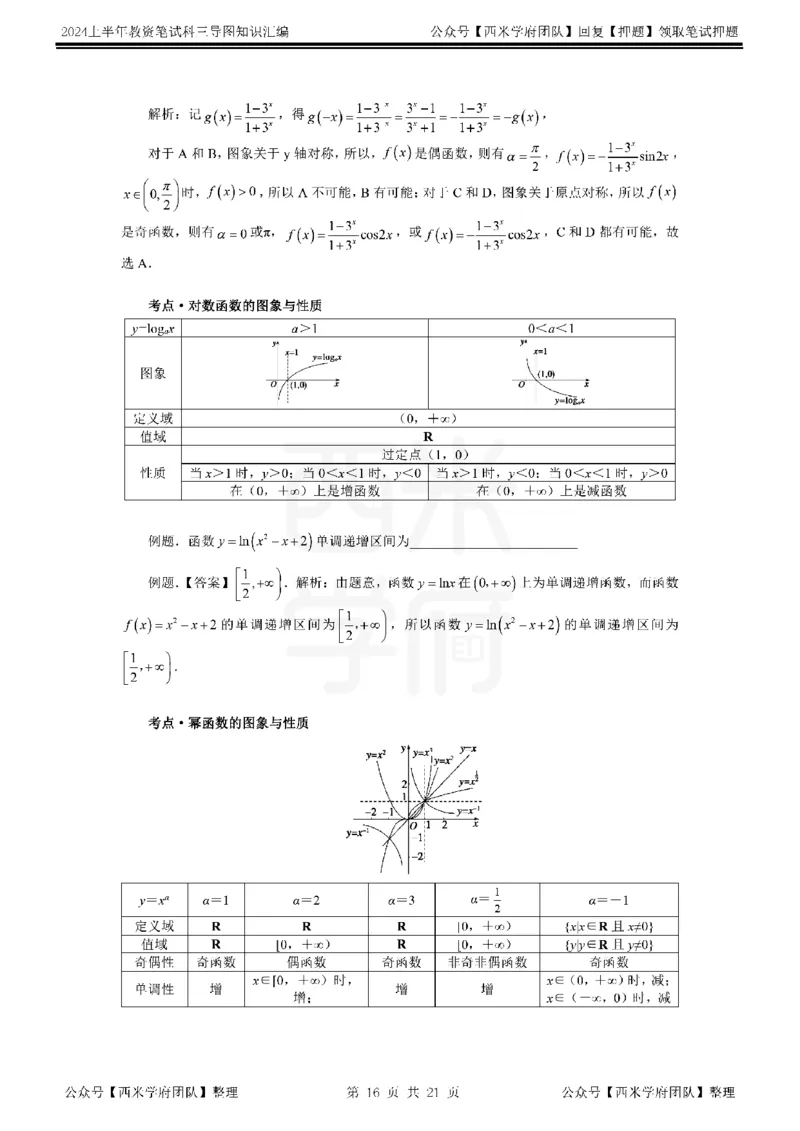 高中数学_4-教培资料-26年最新资料-同步更新_初中高中教资_03科三专项（进去保存报考的学科即可）_01科目三FB网课、三色速记手册、知识点导图等推荐_高中