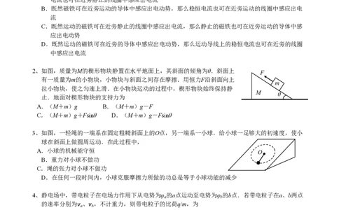 2008年高考物理试卷（海南）（空白卷）_物理历年高考真题_新&middot;PDF版2008-2025&middot;高考物理真题_物理（按省份分类）2008-2025_2008-2025&middot;（海南）物理高考真题