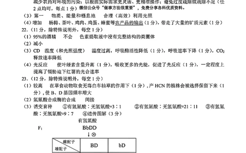 2025浙江省精诚联盟适应性联考-生物答案_2025年5月_250518浙江省精诚联盟联考-2024学年第二学期浙江省精诚联盟适应性联考（全科）