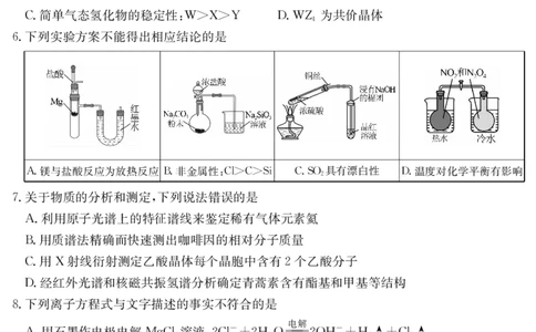 6008C化学（8页）_2025年8月_250831纵千文化广东省2026届高三年级8月28-29日摸底检测6008C（全科）_化学