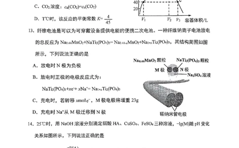 2025届重庆主城五区一诊化学_2025年1月_250116重庆主城五区一诊暨九龙坡高2025届学业质量调研抽测（全科）_2025届重庆主城五区一诊化学