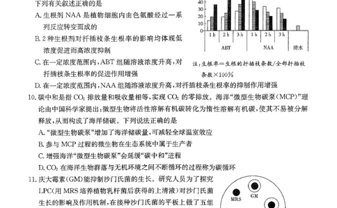 2025湖南20校一联-生物_2025年3月_2503012025届湖南省新高考教学教研联盟第一次联考_2025届湖南省新高考教学教研联盟第一次联考生物试卷（湖南省一联）（PDF版，含解析）