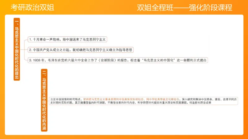 领导人理论精讲之毛&nbsp;1_2026考公资料_（49）政治理论合集_政治理论合集_2025考研政治_14.双姐_04.强化阶段_00.讲义