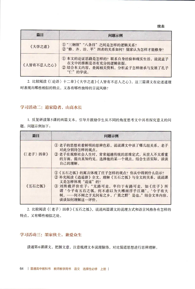 高中语文教师教学用书选择性必修上册_4-教培资料-26年最新资料-同步更新_初中高中教资_03科三专项（进去保存报考的学科即可）_02科三专项（笔记真题思维导图教学设计版本二）